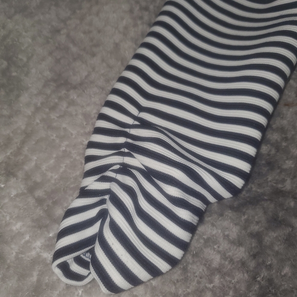 Navy stripped cardigan size 2 - Picture 5 of 6